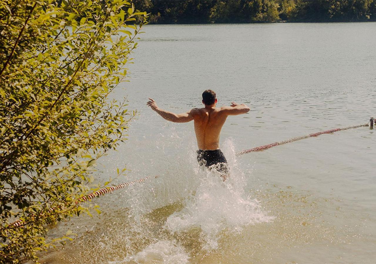 Hotel Azur Waldcamping Auwaldsee Ingolstadt Zewnętrze zdjęcie